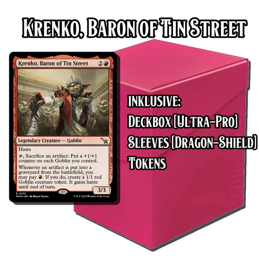 Commander-Deck: Krenko, Baron of Tin Street (DE/EN)