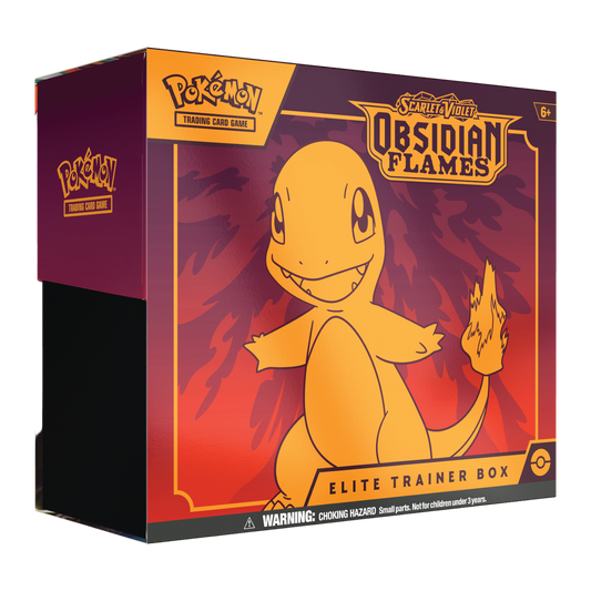 Scarlet & Violet Obsidian Flames Elite Trainer Box Charmander