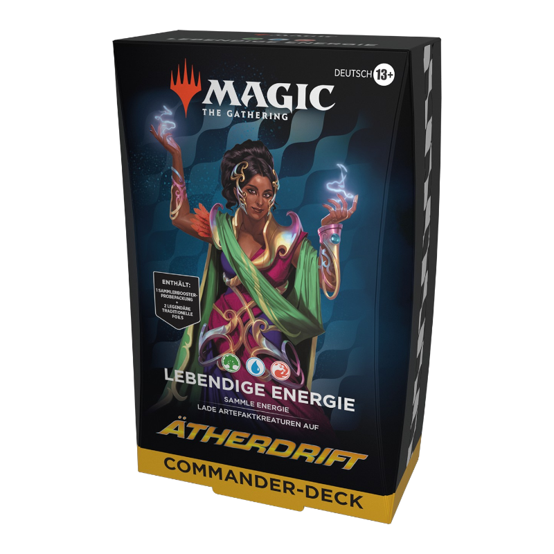 Magic: The Gathering Ätherdrift Commander-Deck – Lebendige Energie