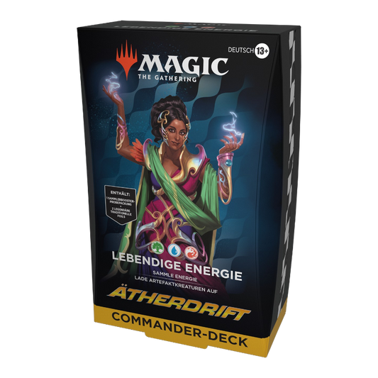 Magic: The Gathering Ätherdrift Commander-Deck – Lebendige Energie