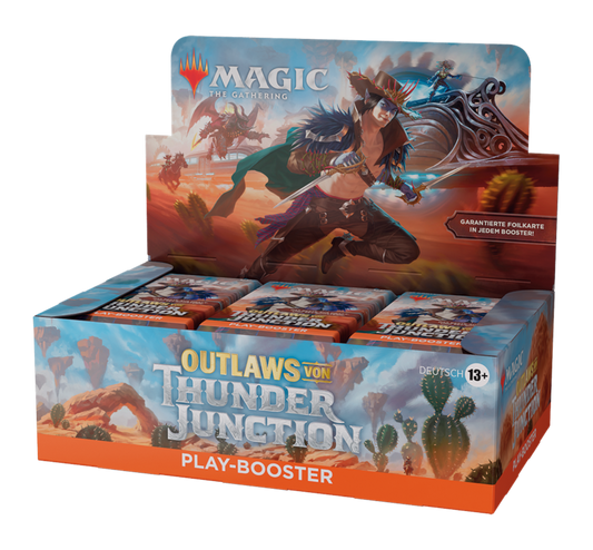 Magic: The Gathering – Outlaws von Thunder Junction Play-Booster-Display