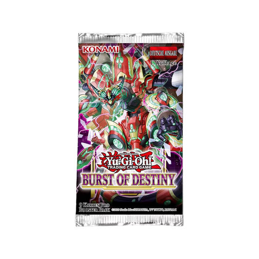 Yu-Gi-Oh! Burst of Destiny Booster Pack