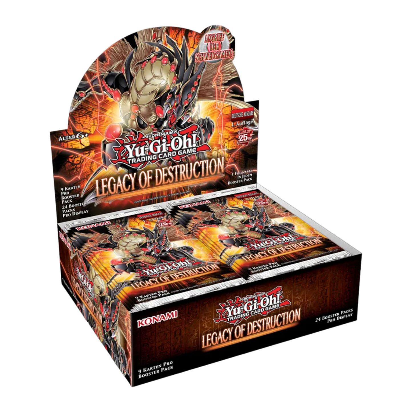 Yu-Gi-Oh! Legacy of Destruction Booster Display