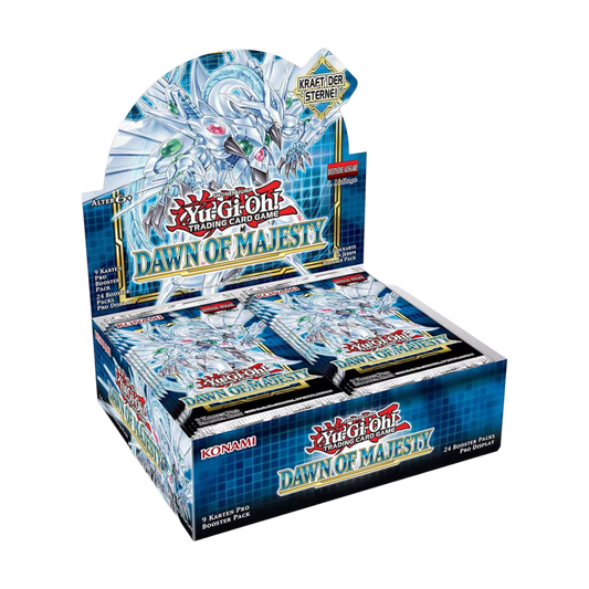 YuGiOh! Dawn of Majesty - Booster Display