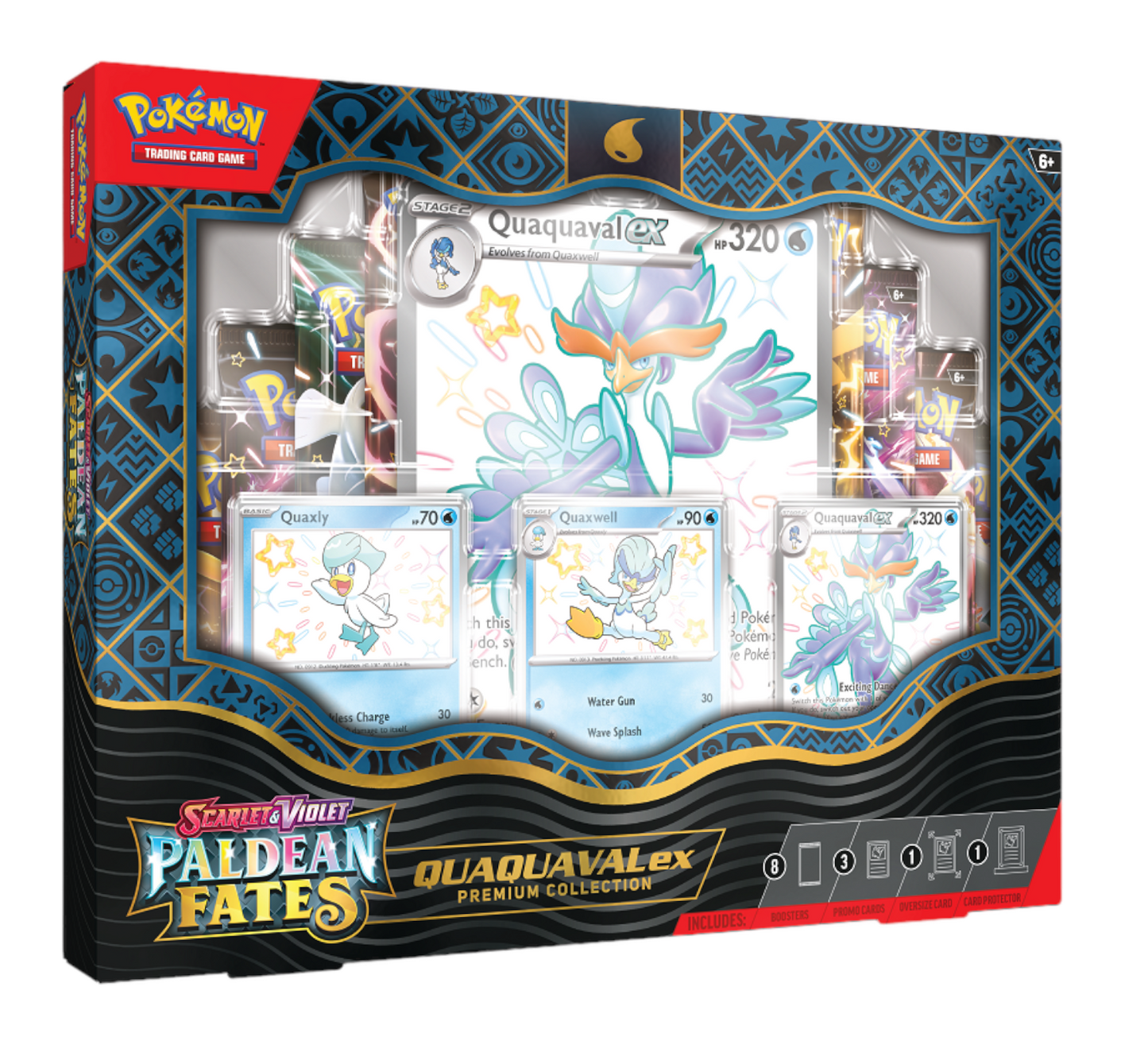 Scarlet & Violet Paldean Fates Premium Collection Quaquaval ex