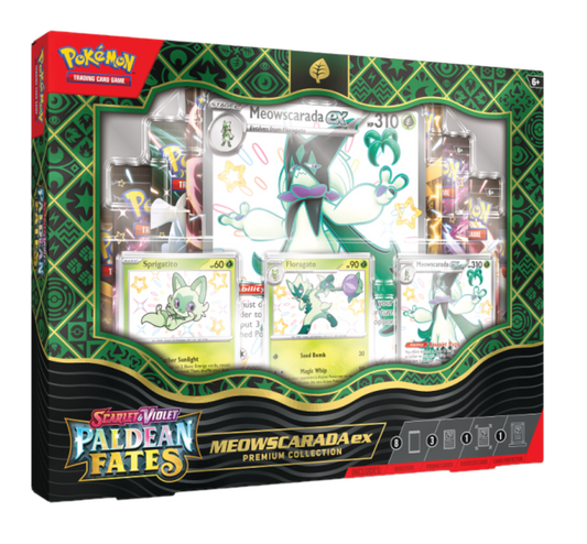 Scarlet & Violet Paldean Fates Premium Collection Meowscarada EX-ENG