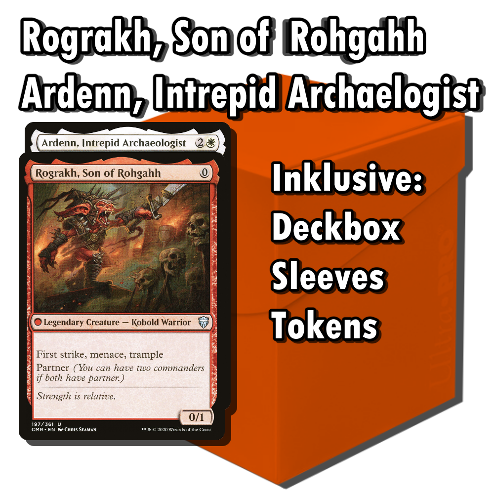 Commander-Deck: ROGRAKH u. ARDENN