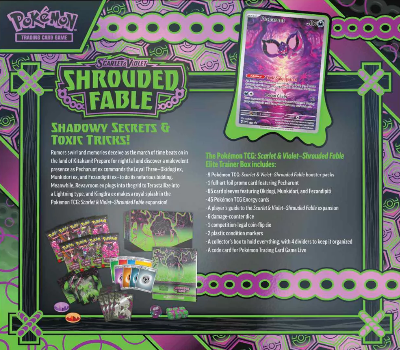 Shrouded Fable: Elite Trainer Box (Englisch)